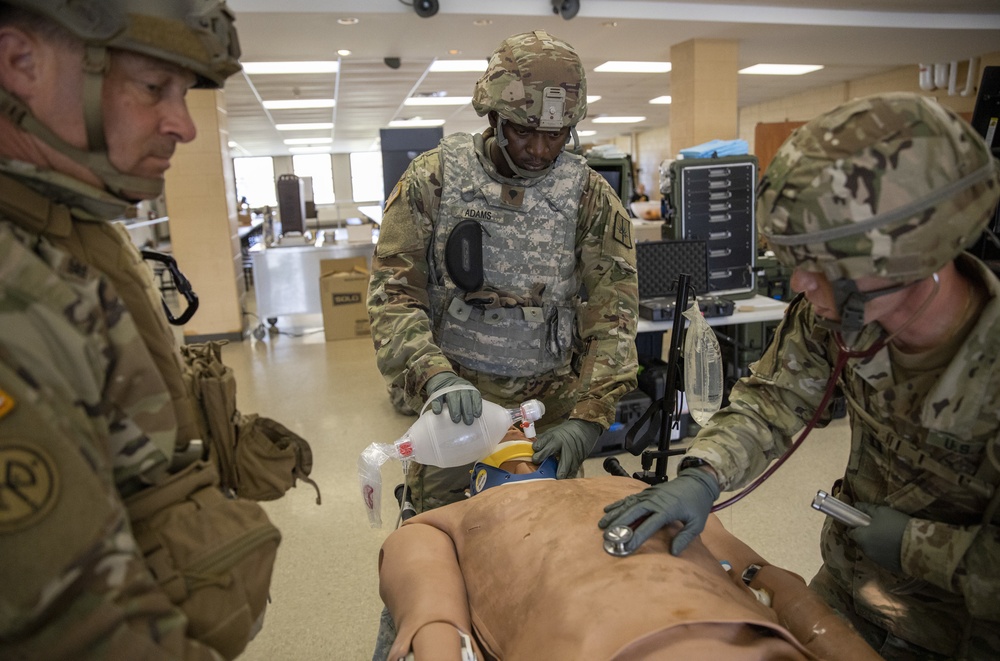 NYARNG 466th Area Support Medical Company pre-mobilization at Camp Smith, NY