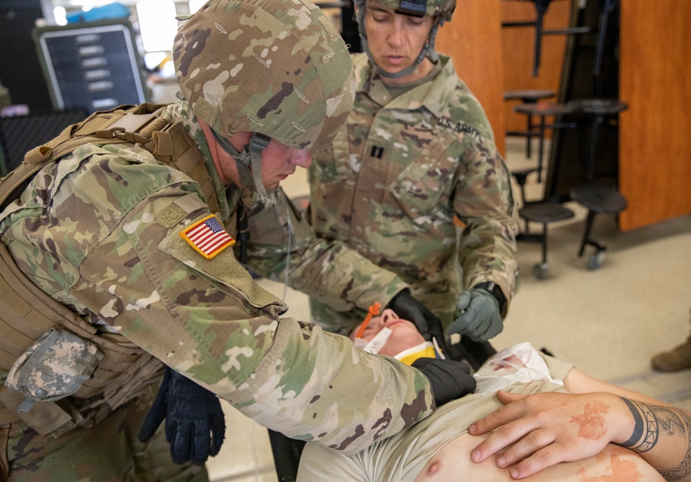 NYARNG 466th Area Support Medical Company pre-mobilization at Camp Smith, NY