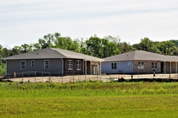 Housing construction at Fort McCoy