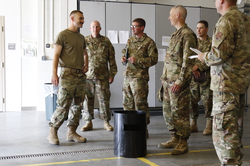 Iowa National Guard Chaplain visits Task Force West