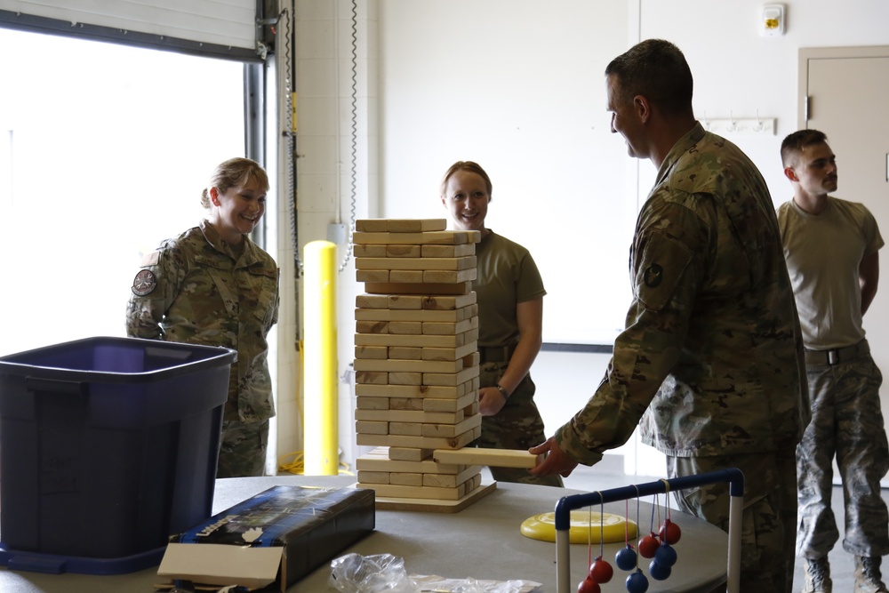 Iowa National Guard Chaplain visits Task Force West