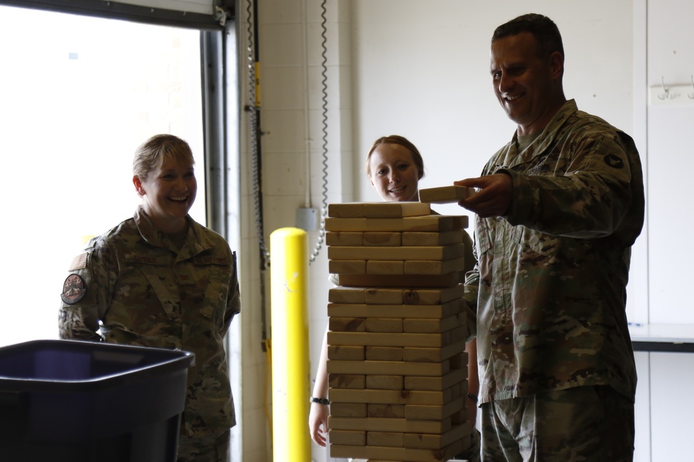 Iowa National Guard Chaplain visits Task Force West