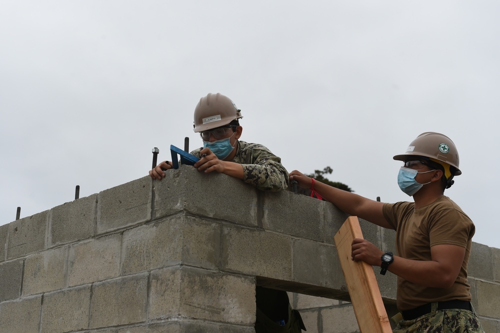 Seabees Conduct Construction Training Exercise