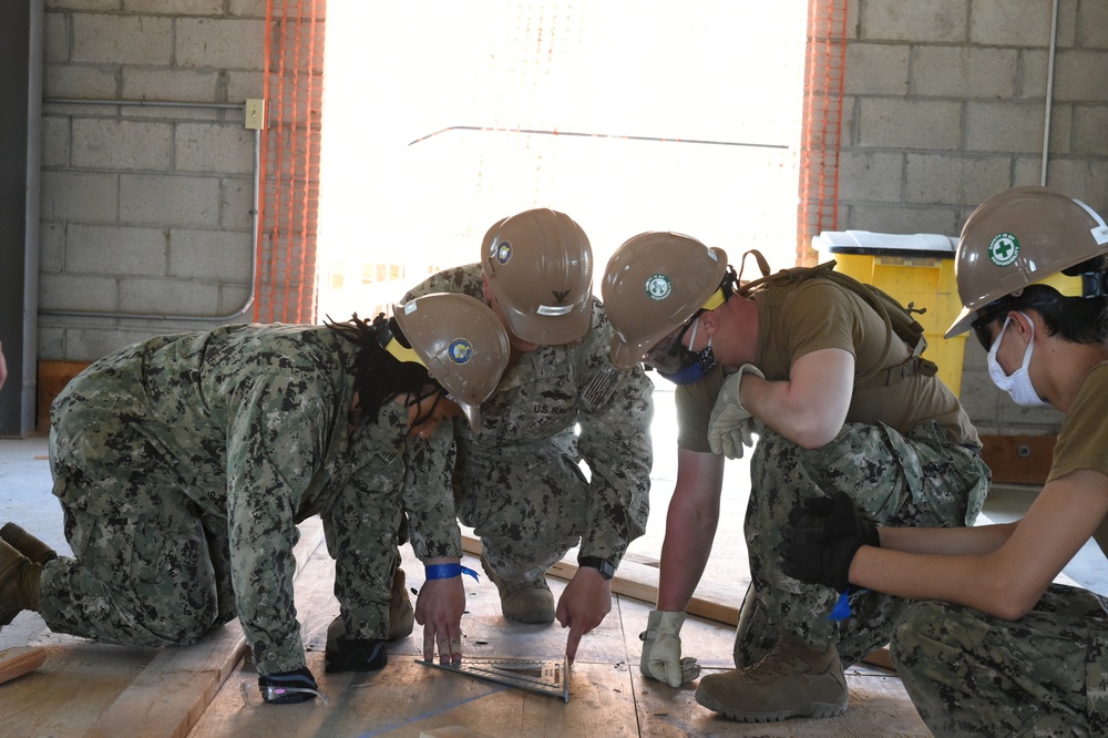 Seabees Conduct Construction Training Exercise