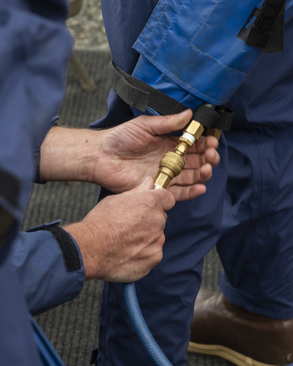 773d CES and 673d CES/CEF conduct confined-space entry