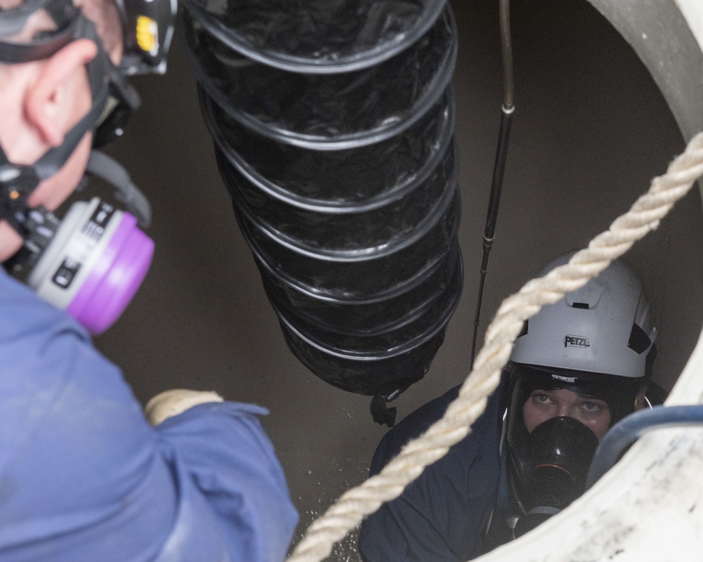 773d CES and 673d CES/CEF conduct confined-space entry