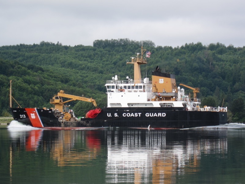 Coast Guard Cutter Fir (WLM 213) underway