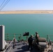 USS Oak Hill transits Suez Canal