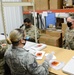 Bret D. Daugherty, Adjutant General, Washington State visits COVID-19 test kit assembly site