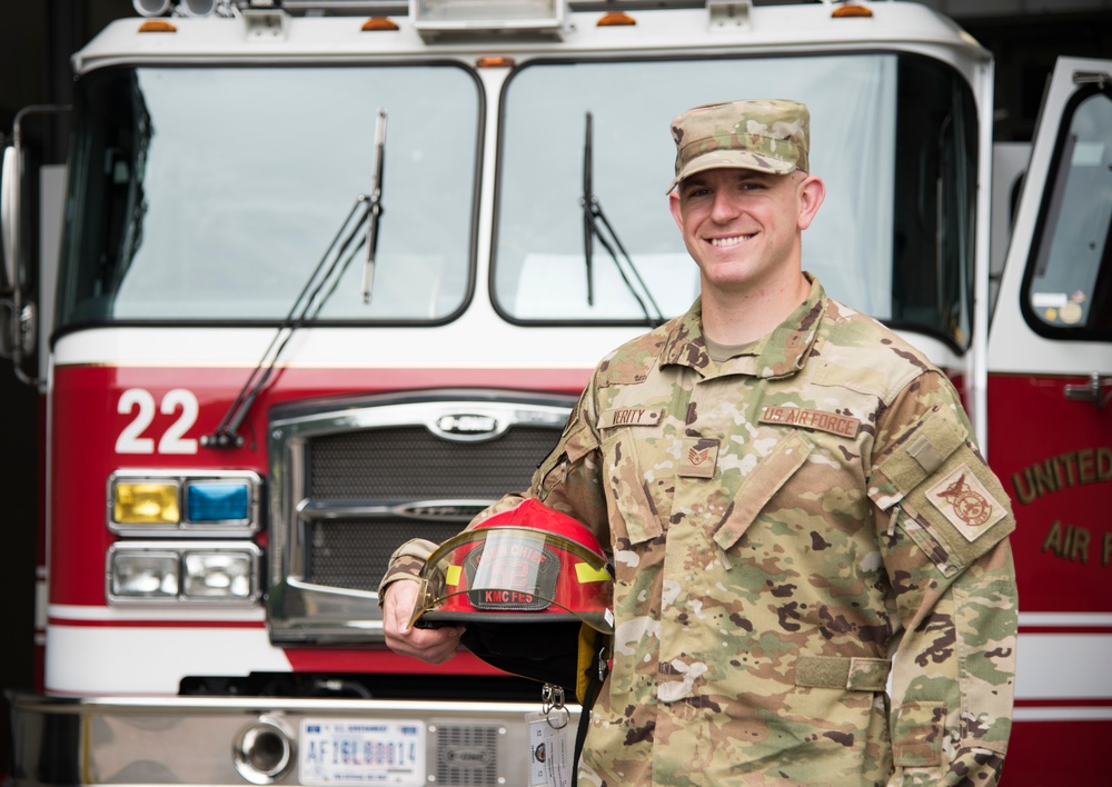 SSgt Verity: commanding fire rescue