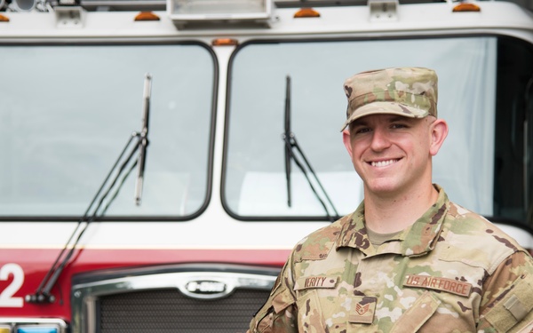 SSgt Verity: commanding fire rescue