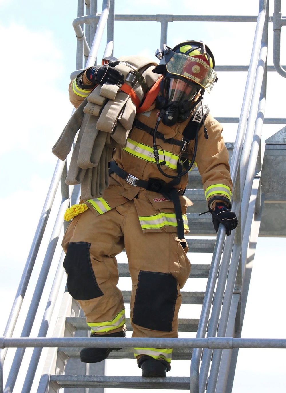 SSgt Verity: commanding fire rescue