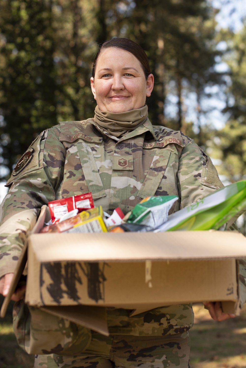 Team Mildenhall donates care packages to local NHS healthcare workers