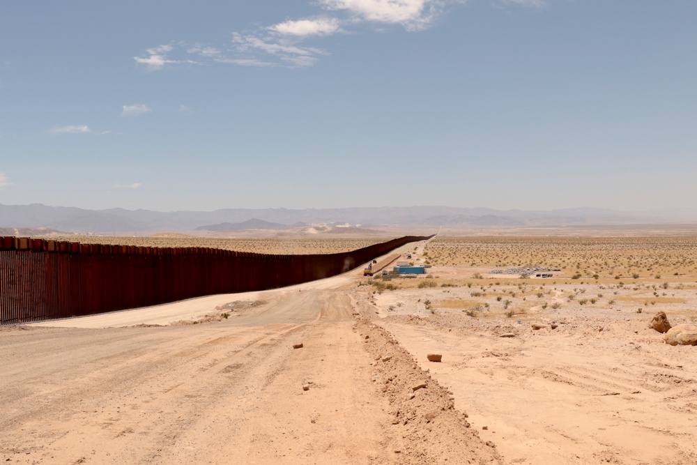 El Centro Sector Border Barrier Project