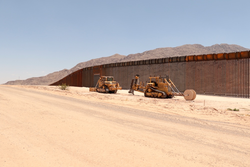El Centro Sector Border Barrier Project