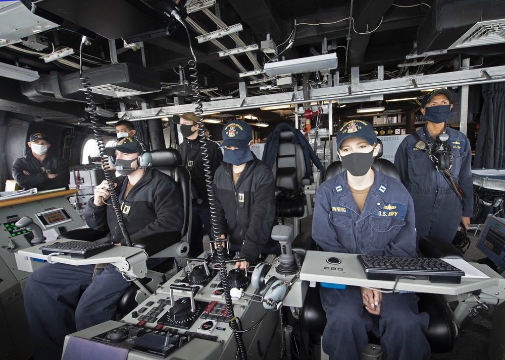 USS Gabrielle Giffords Conducts Routine Operations