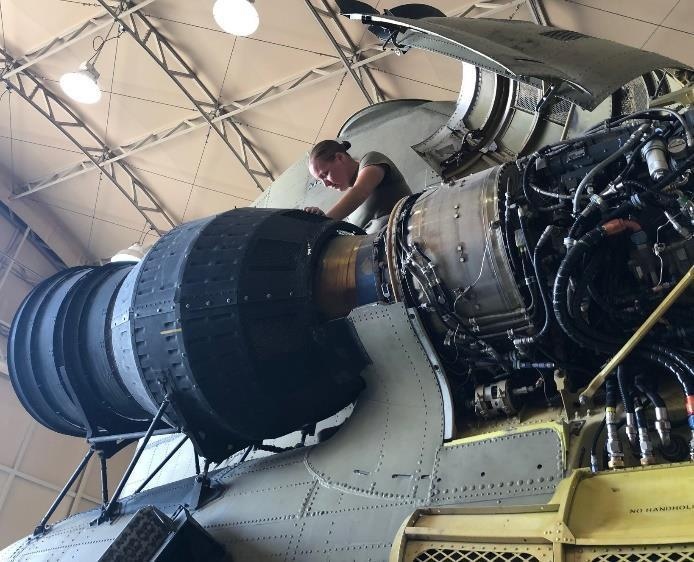 CH-47F Chinook Phase Maintenance