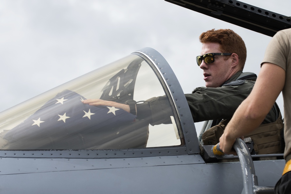 Liberty Wing memorializes fallen pilot