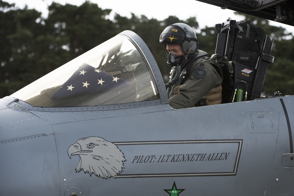 Liberty Wing memorializes fallen pilot
