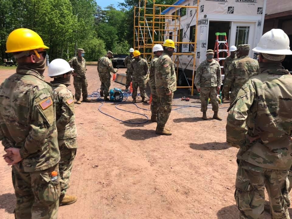 Michigan National Guard and Department of Natural Resources jointly host Distinguished Visitors Day to showcase infrastructure improvements at Porcupine Mountains Wilderness State Park in Ontonagon County