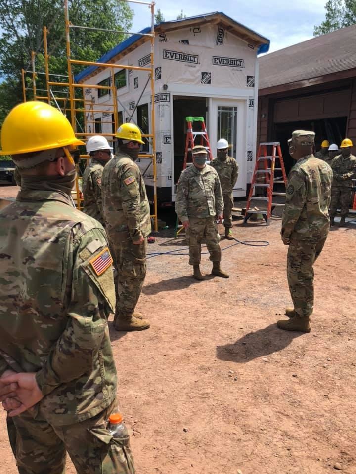 Michigan National Guard and Department of Natural Resources jointly host Distinguished Visitors Day to showcase infrastructure improvements at Porcupine Mountains Wilderness State Park in Ontonagon County