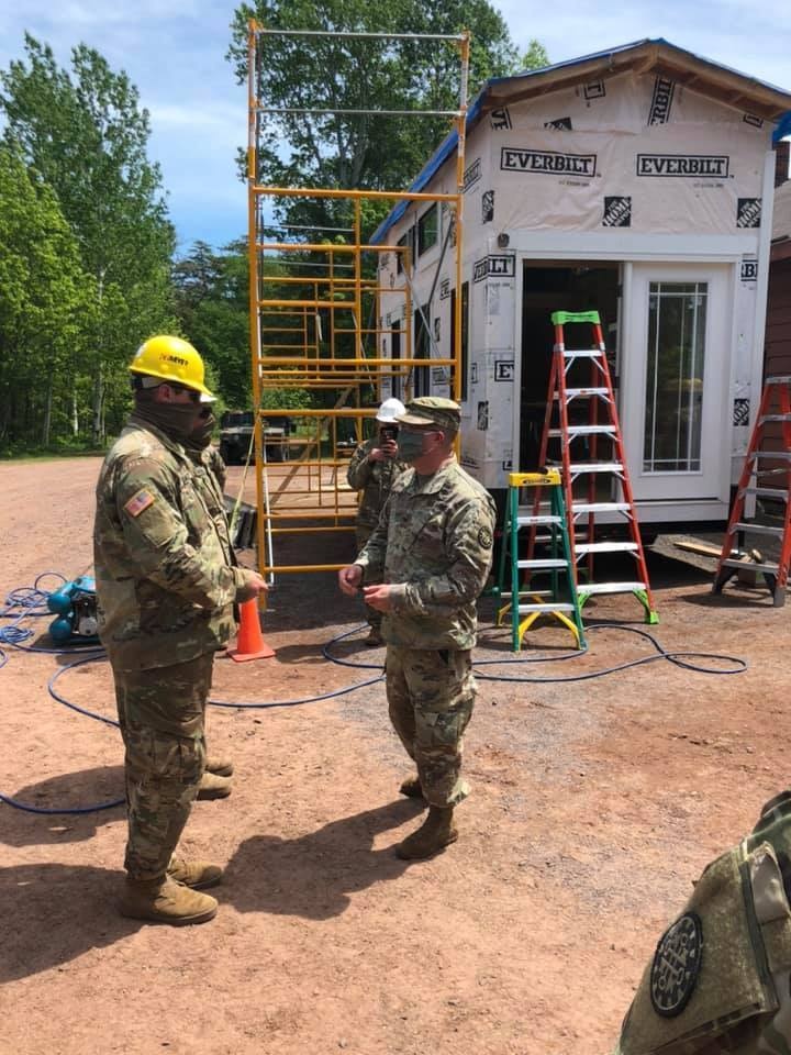 Michigan National Guard and Department of Natural Resources jointly host Distinguished Visitors Day to showcase infrastructure improvements at Porcupine Mountains Wilderness State Park in Ontonagon County