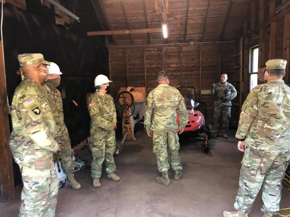 Michigan National Guard and Department of Natural Resources jointly host Distinguished Visitors Day to showcase infrastructure improvements at Porcupine Mountains Wilderness State Park in Ontonagon County