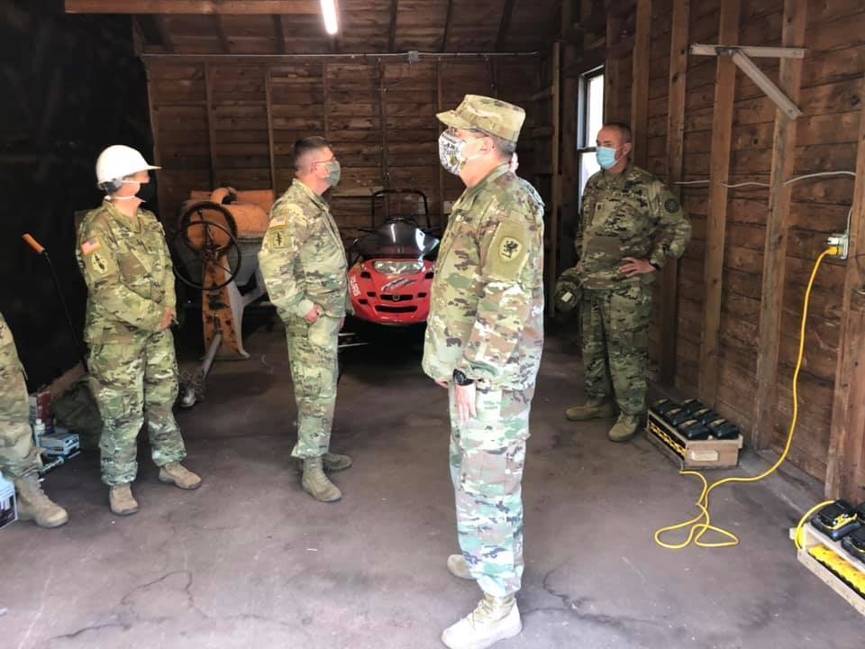 Michigan National Guard and Department of Natural Resources jointly host Distinguished Visitors Day to showcase infrastructure improvements at Porcupine Mountains Wilderness State Park in Ontonagon County