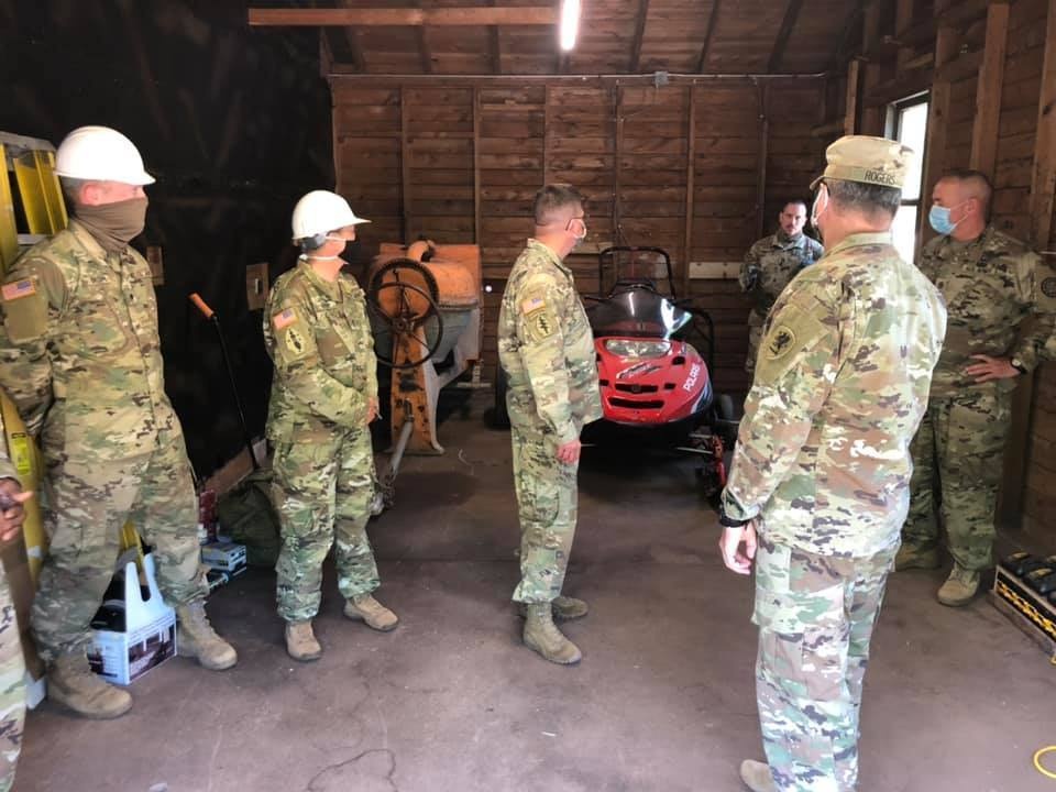 Michigan National Guard and Department of Natural Resources jointly host Distinguished Visitors Day to showcase infrastructure improvements at Porcupine Mountains Wilderness State Park in Ontonagon County