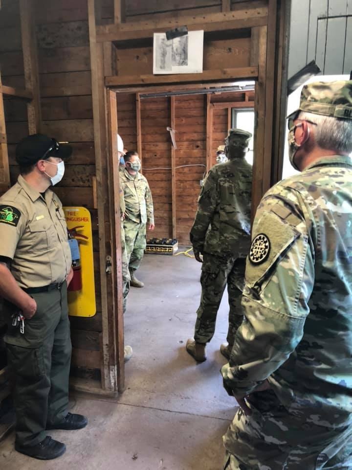 Michigan National Guard and Department of Natural Resources jointly host Distinguished Visitors Day to showcase infrastructure improvements at Porcupine Mountains Wilderness State Park in Ontonagon County