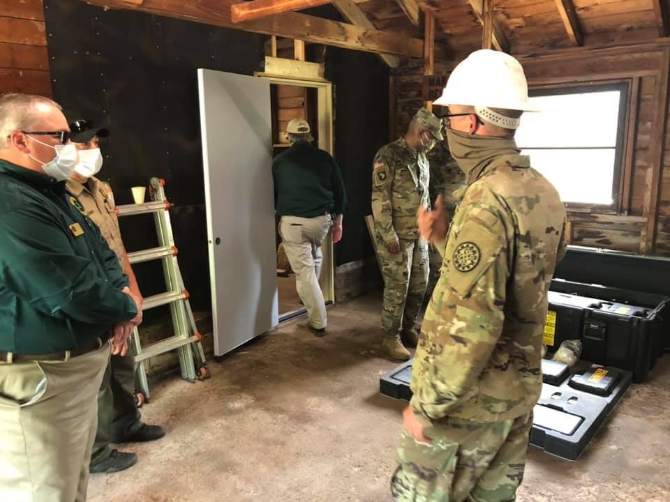 Michigan National Guard and Department of Natural Resources jointly host Distinguished Visitors Day to showcase infrastructure improvements at Porcupine Mountains Wilderness State Park in Ontonagon County