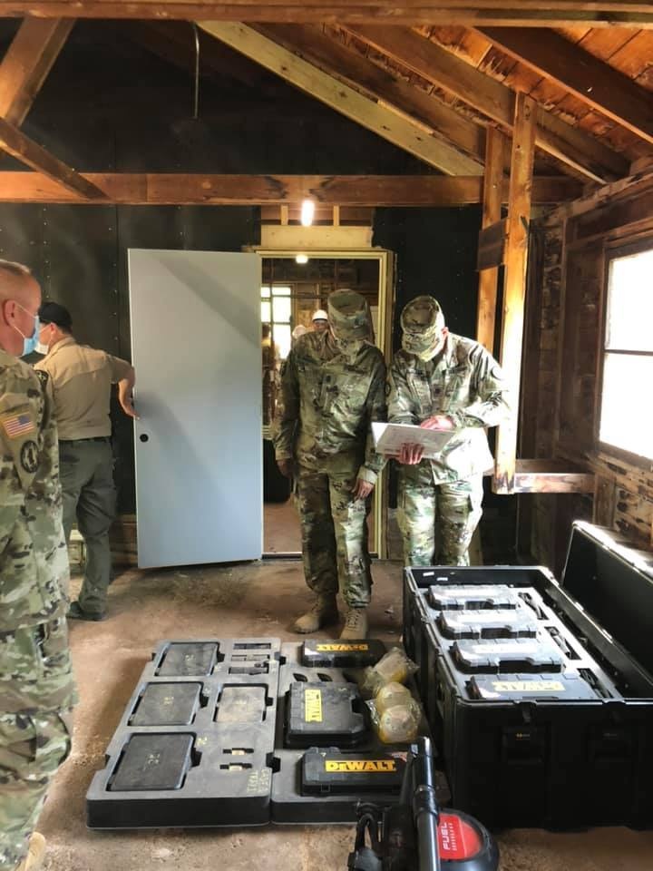 Michigan National Guard and Department of Natural Resources jointly host Distinguished Visitors Day to showcase infrastructure improvements at Porcupine Mountains Wilderness State Park in Ontonagon County