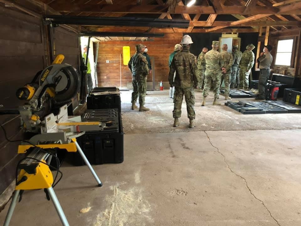 Michigan National Guard and Department of Natural Resources jointly host Distinguished Visitors Day to showcase infrastructure improvements at Porcupine Mountains Wilderness State Park in Ontonagon County