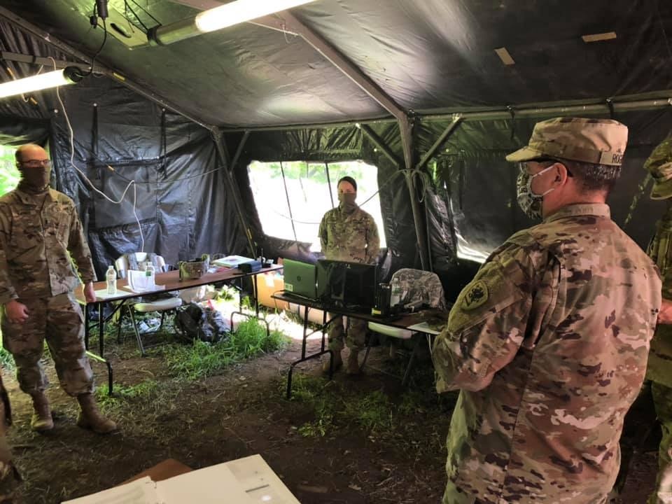 Michigan National Guard and Department of Natural Resources jointly host Distinguished Visitors Day to showcase infrastructure improvements at Porcupine Mountains Wilderness State Park in Ontonagon County