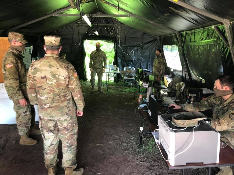 Michigan National Guard and Department of Natural Resources jointly host Distinguished Visitors Day to showcase infrastructure improvements at Porcupine Mountains Wilderness State Park in Ontonagon County