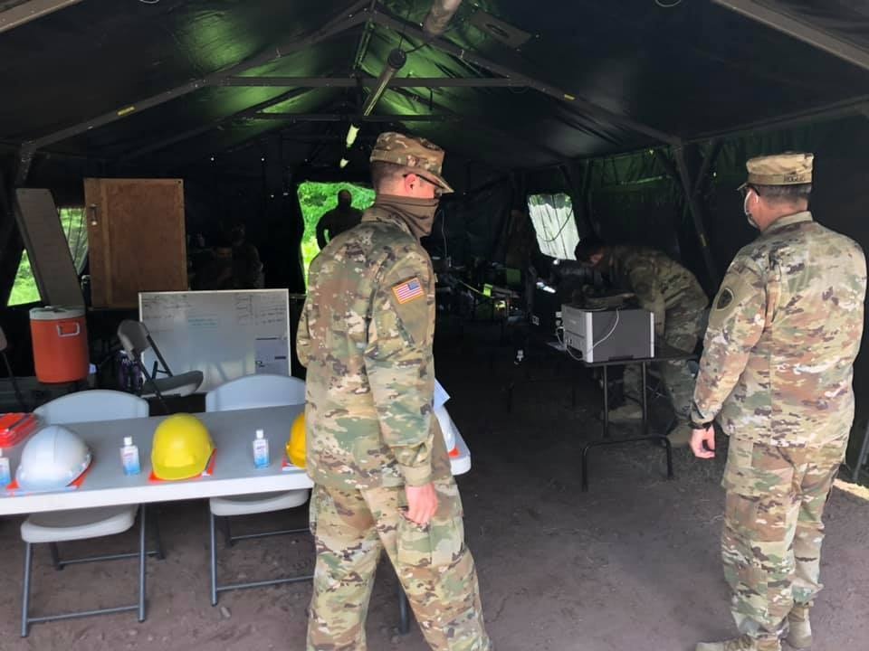 Michigan National Guard and Department of Natural Resources jointly host Distinguished Visitors Day to showcase infrastructure improvements at Porcupine Mountains Wilderness State Park in Ontonagon County