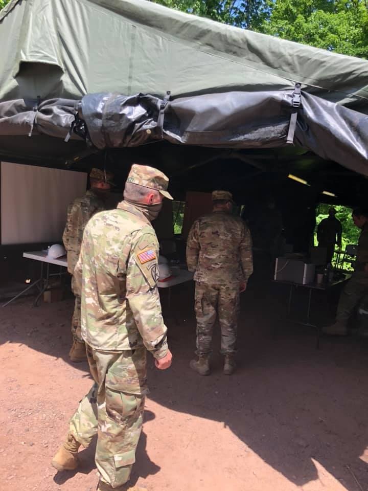 Michigan National Guard and Department of Natural Resources jointly host Distinguished Visitors Day to showcase infrastructure improvements at Porcupine Mountains Wilderness State Park in Ontonagon County