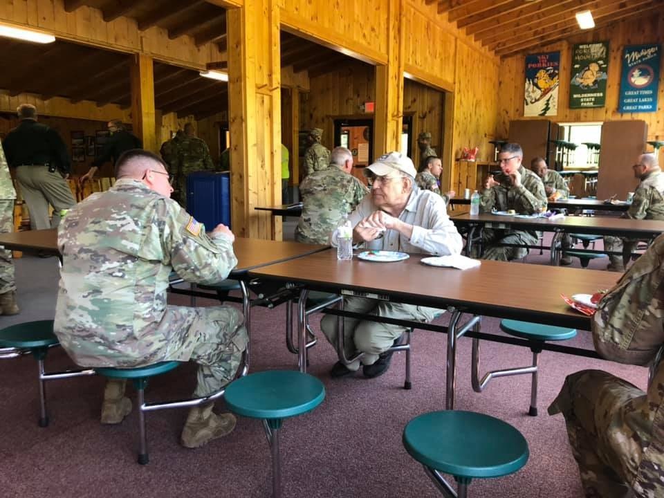 Michigan National Guard and Department of Natural Resources jointly host Distinguished Visitors Day to showcase infrastructure improvements at Porcupine Mountains Wilderness State Park in Ontonagon County