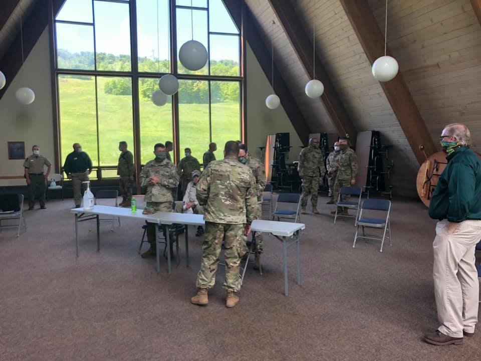 Michigan National Guard and Department of Natural Resources jointly host Distinguished Visitors Day to showcase infrastructure improvements at Porcupine Mountains Wilderness State Park in Ontonagon County