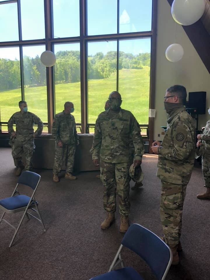 Michigan National Guard and Department of Natural Resources jointly host Distinguished Visitors Day to showcase infrastructure improvements at Porcupine Mountains Wilderness State Park in Ontonagon County