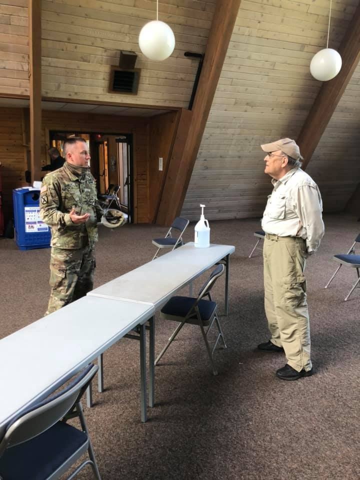 Michigan National Guard and Department of Natural Resources jointly host Distinguished Visitors Day to showcase infrastructure improvements at Porcupine Mountains Wilderness State Park in Ontonagon County