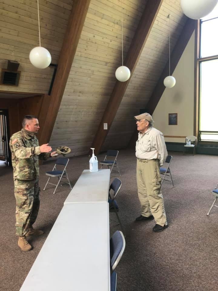 Michigan National Guard and Department of Natural Resources jointly host Distinguished Visitors Day to showcase infrastructure improvements at Porcupine Mountains Wilderness State Park in Ontonagon County