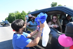 Graduating seniors celebrate at Fort Drum with commencement parade