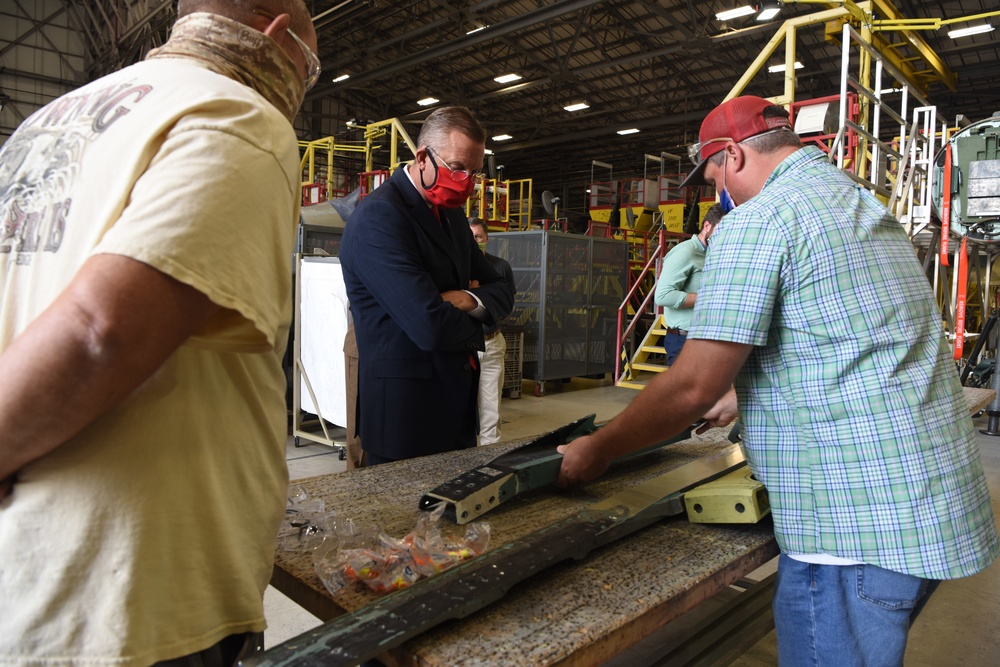 Rep. Collins visits RAFB