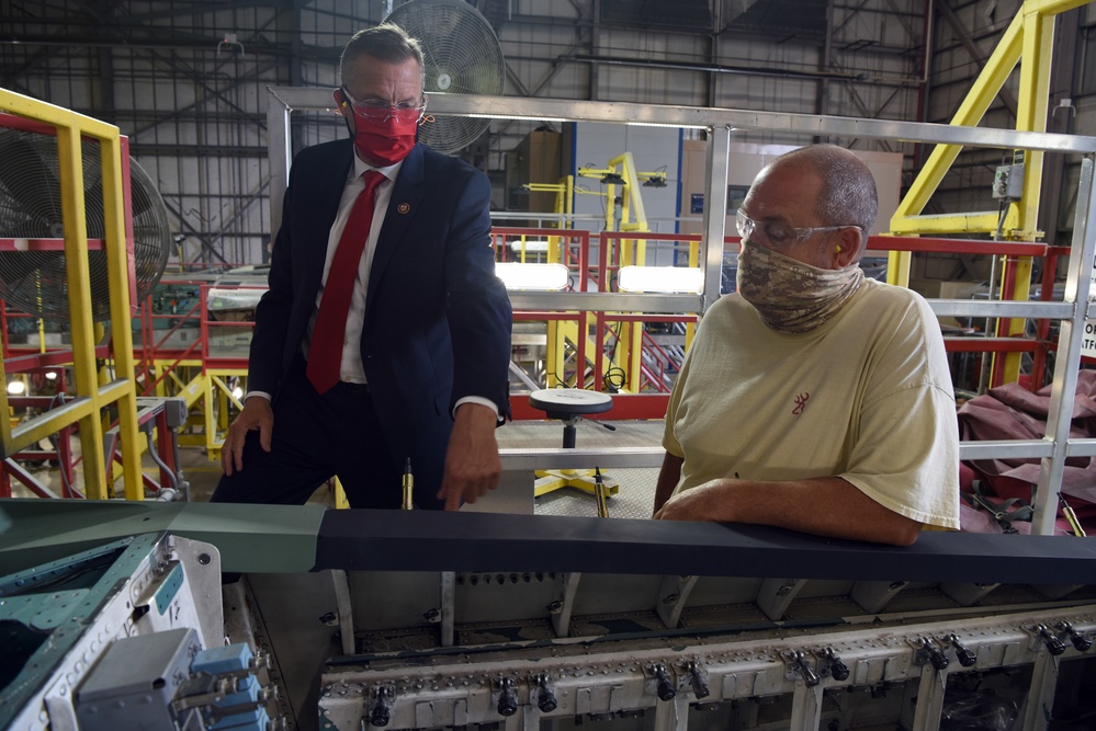 Rep. Collins visits RAFB