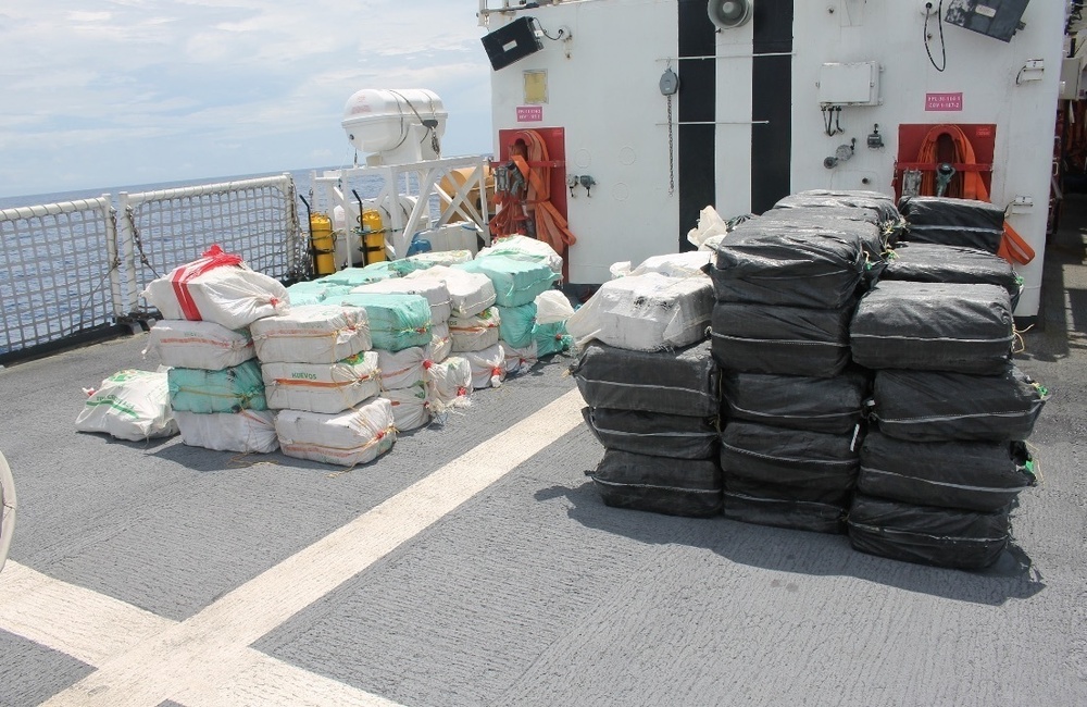 Coast Guard Cutter Vigilant Caribbean Sea Counter-Drug Patrol