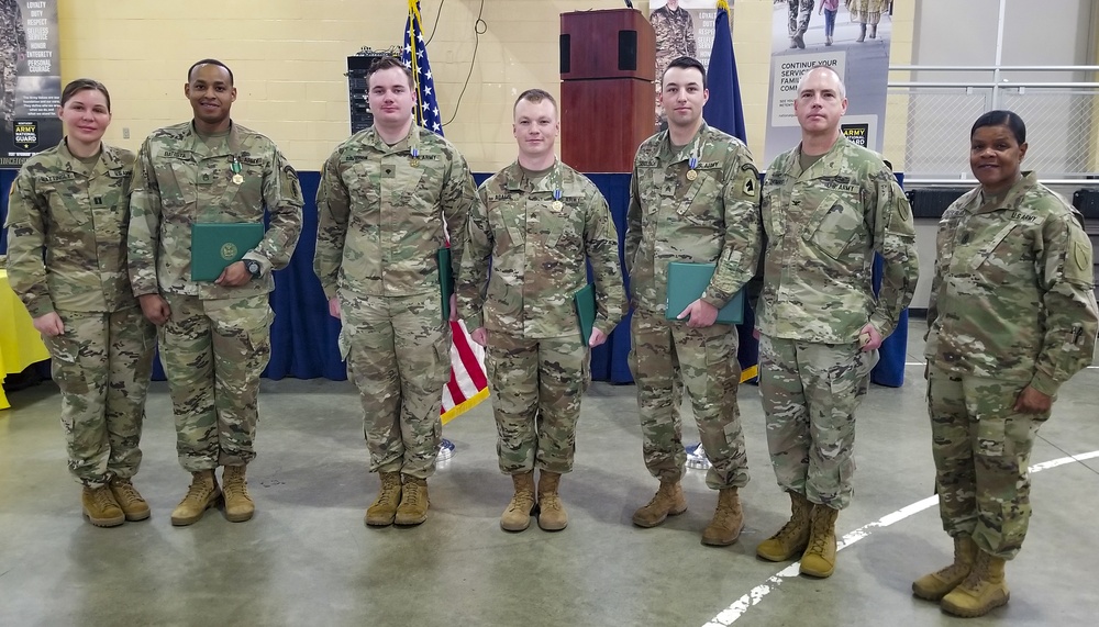 Military Funeral Honors Team recognized for professionalism and dedication to service in our communities