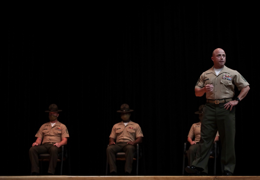 Drill Instructor School Class 3-20 Graduation