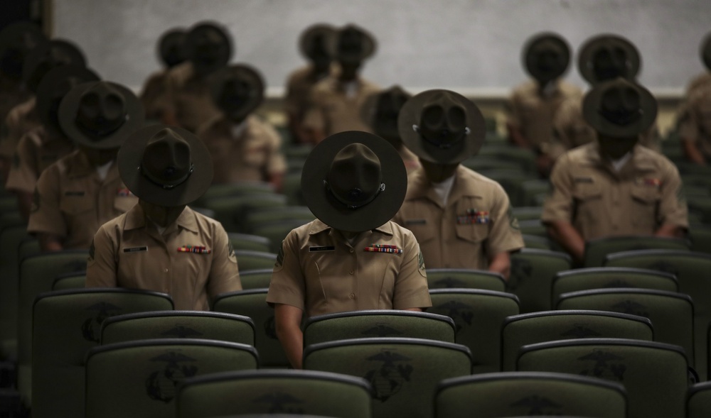 Drill Instructor School Class 3-20 Graduation