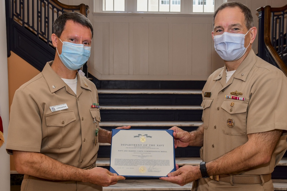 Awards for NYC mission aboard USNS Comfort